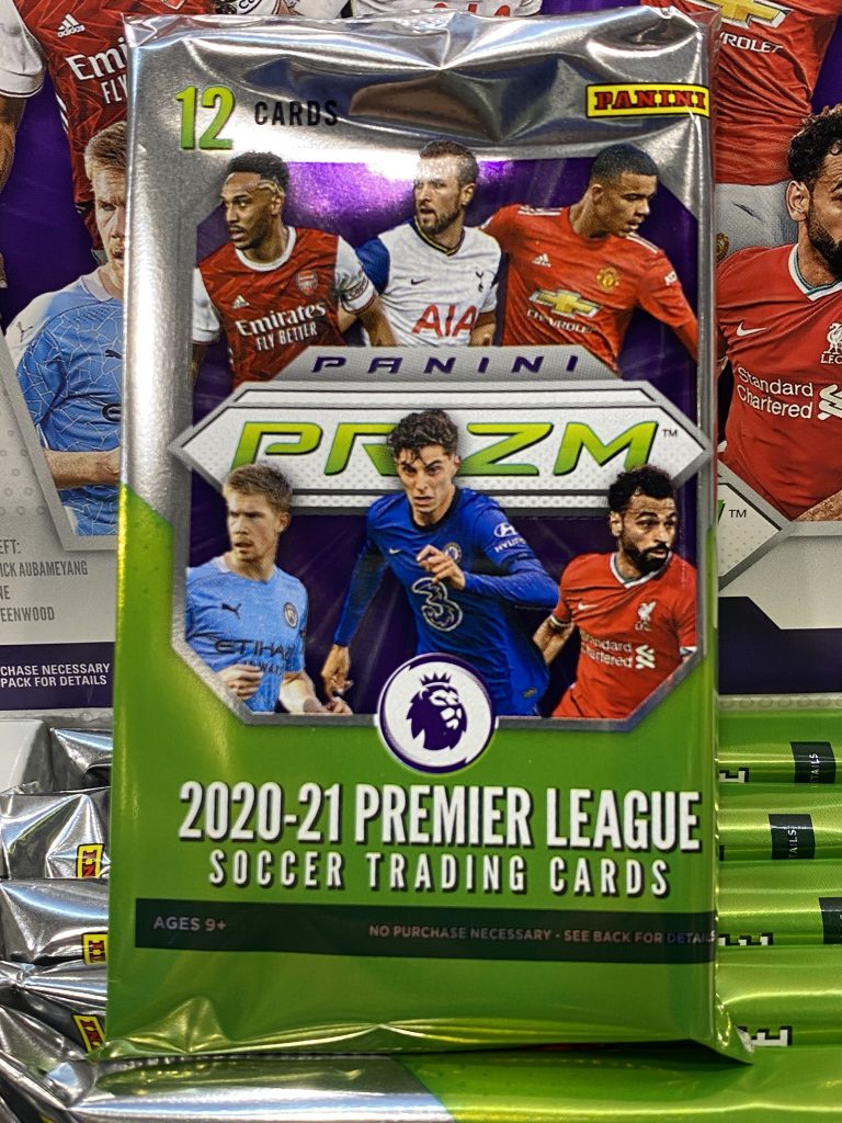 2020-21 Panini English Premier League EPL Prizm Hobby Box 