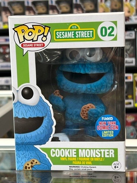 Sesame Street – Cookie Monster Flocked (2015 NYCC Exclusive) #02 ...