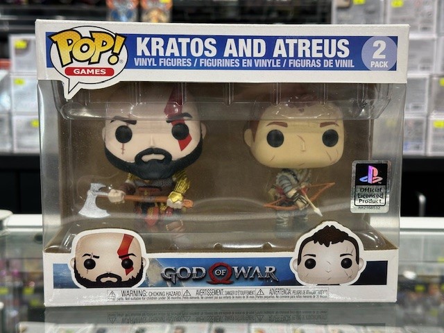 Funko Pop God Of War – Kratos And Atreus 2 Pack – Sunshine Collectables